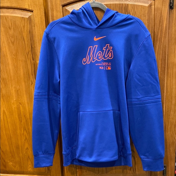 NWT Nike Mets youth Fleece Hoodie size XL 18/20 - Picture 2 of 5